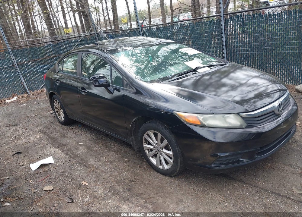 2012 HONDA CIVIC EX VIN: 2HGFB2F83CH528162