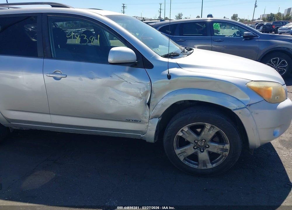 2008 TOYOTA RAV4 SPORT V6 VIN: JTMZK32V586013914