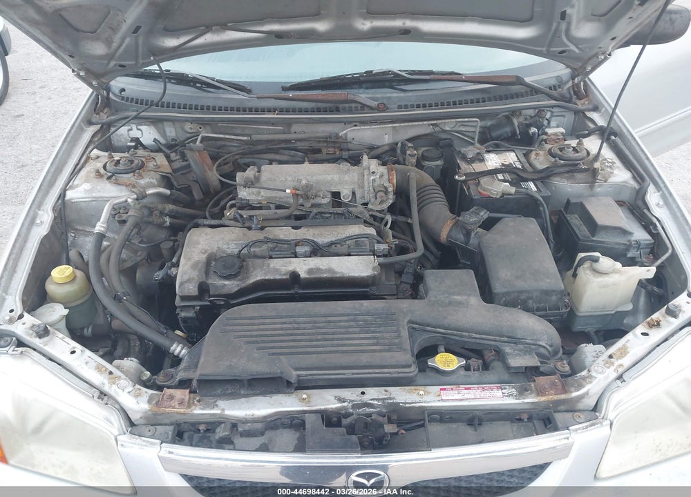 2000 MAZDA PROTEGE DX/LX VIN: JM1BJ2224Y0306968