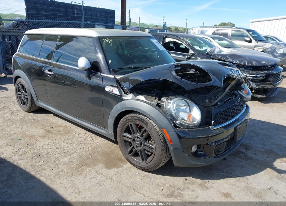 2012 MINI COOPER S CLUBMAN VIN: WMWZG3C54CTY39077