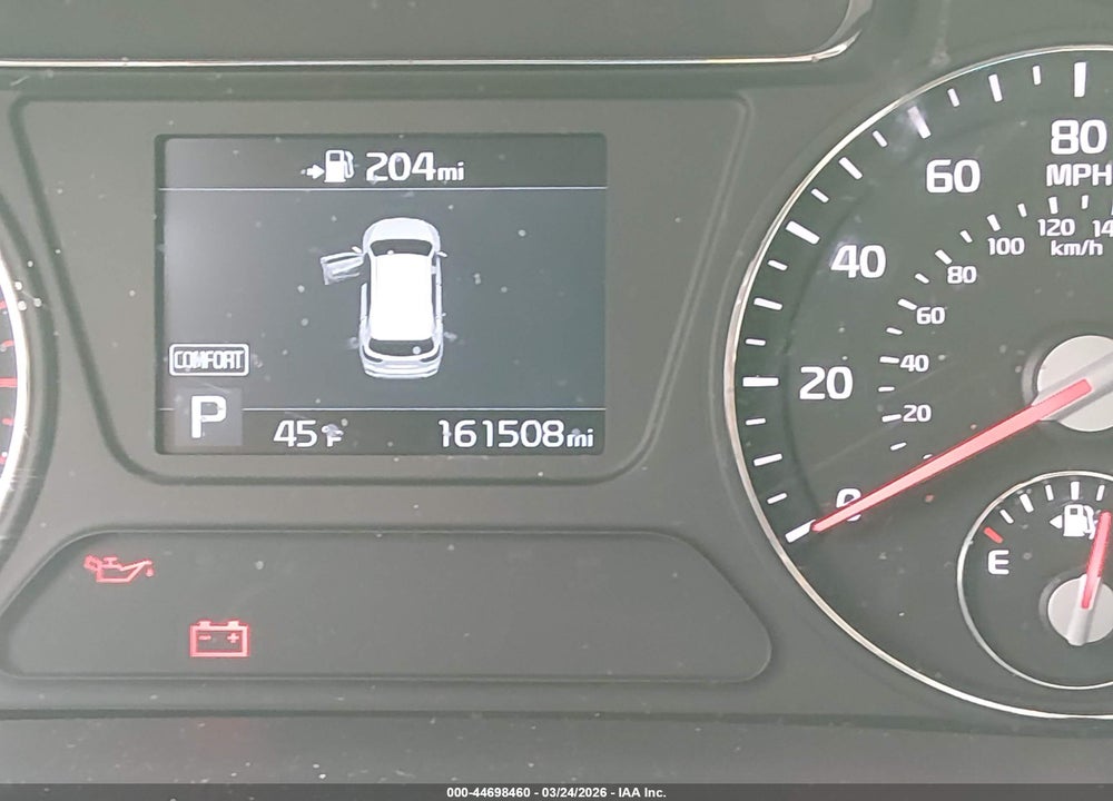 2019 KIA SORENTO 2.4L L VIN: 5XYPG4A37KG589085