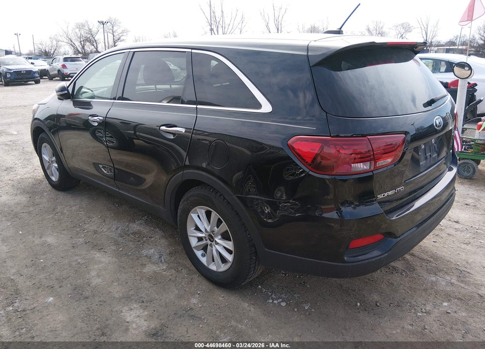 2019 KIA SORENTO 2.4L L VIN: 5XYPG4A37KG589085