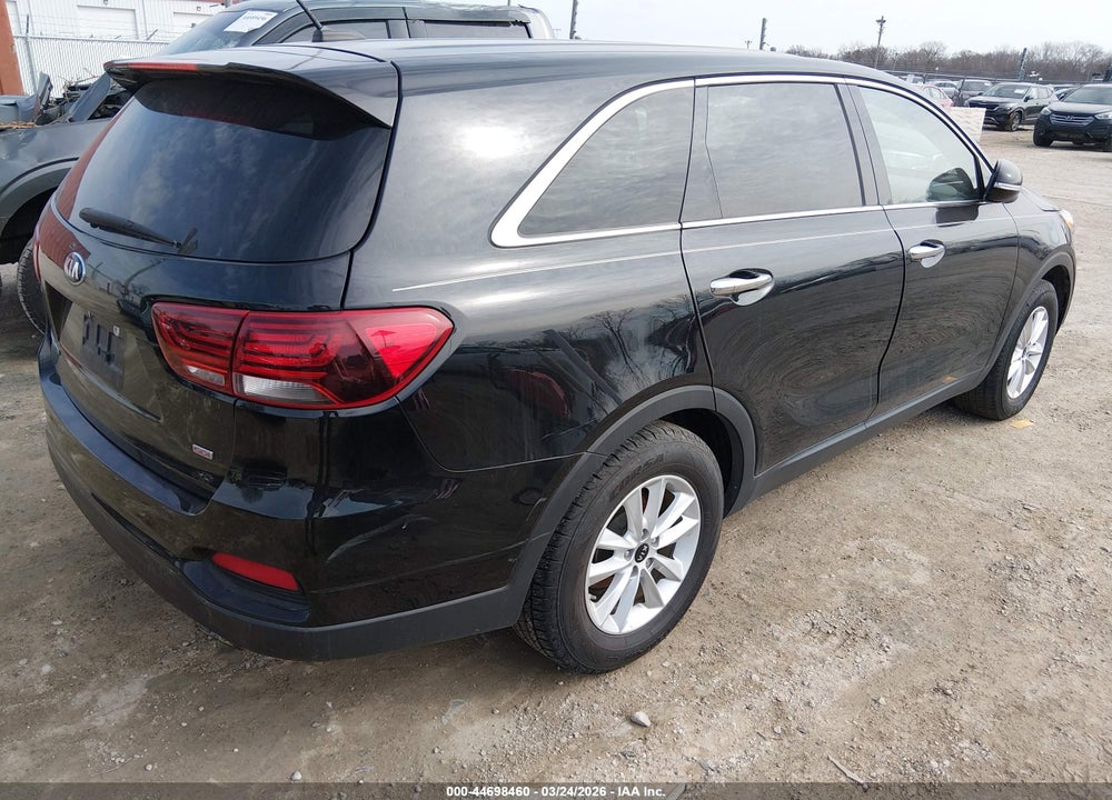 2019 KIA SORENTO 2.4L L VIN: 5XYPG4A37KG589085