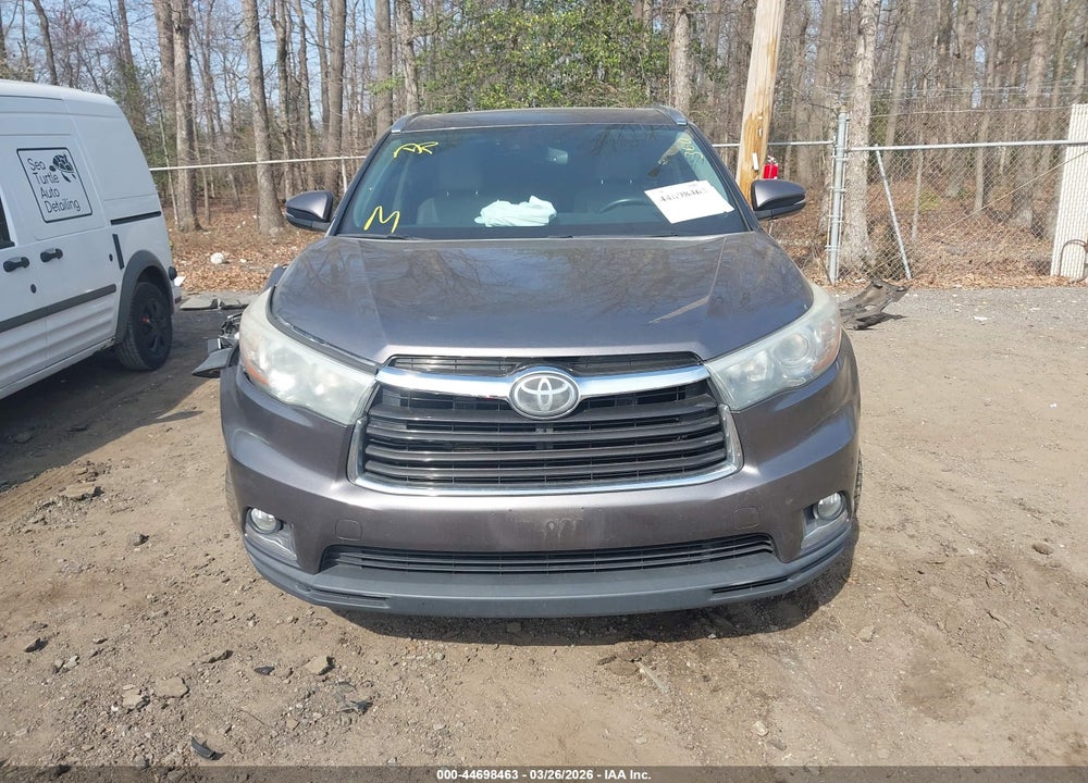 2016 TOYOTA HIGHLANDER LIMITED V6 VIN: 5TDDKRFH4GS264813