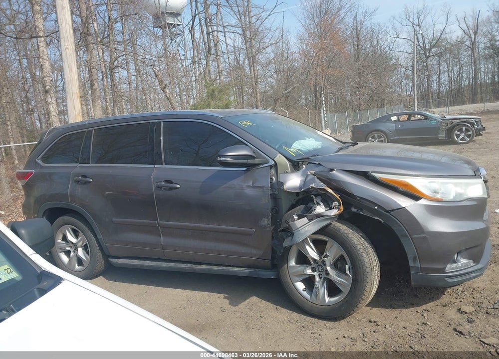 2016 TOYOTA HIGHLANDER LIMITED V6 VIN: 5TDDKRFH4GS264813