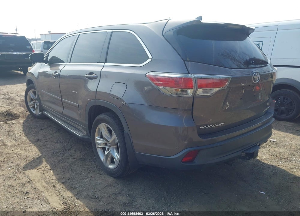 2016 TOYOTA HIGHLANDER LIMITED V6 VIN: 5TDDKRFH4GS264813