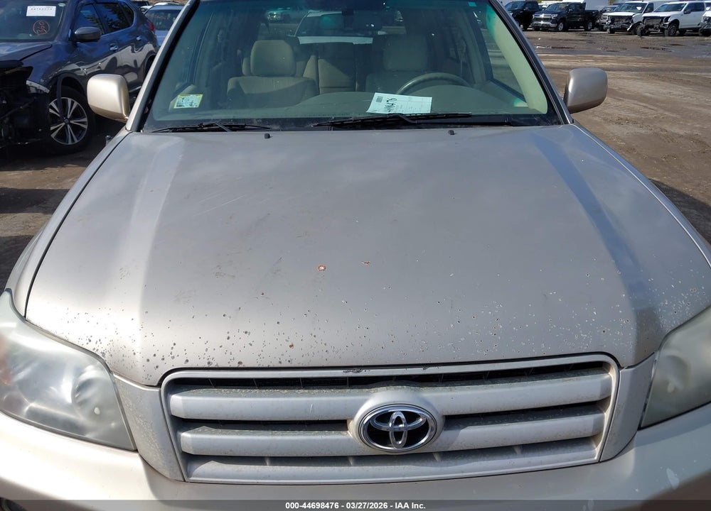 2005 TOYOTA HIGHLANDER V6 VIN: JTEDP21A150063529