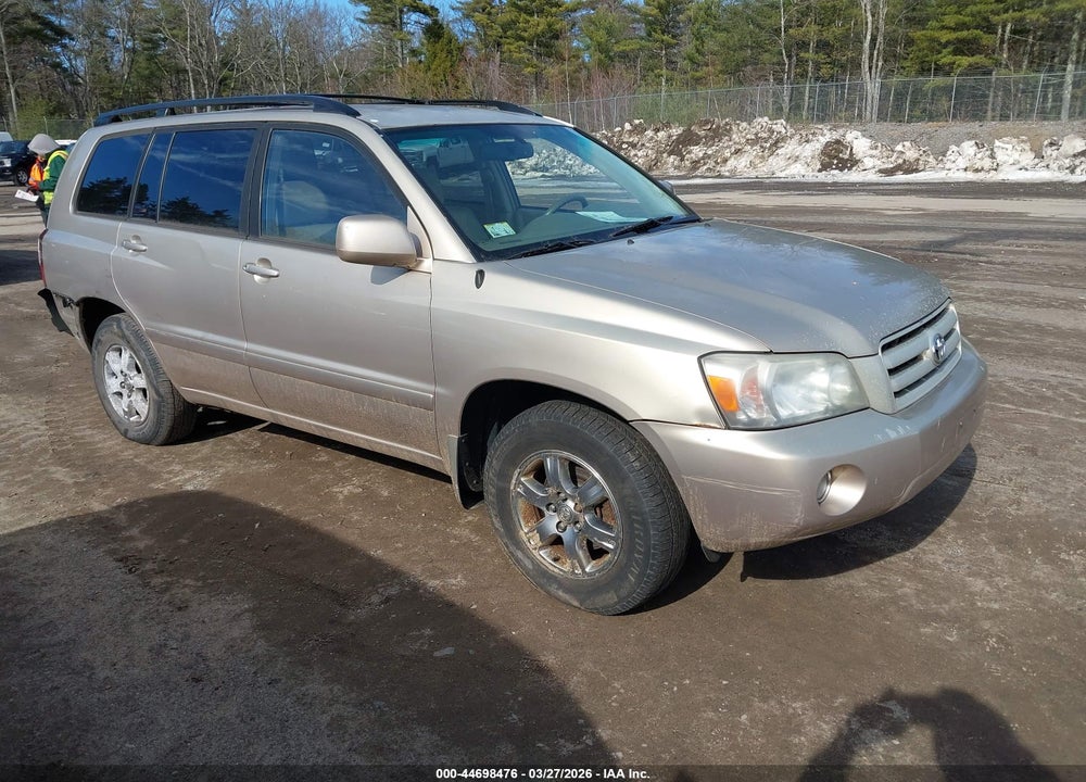 2005 TOYOTA HIGHLANDER V6 VIN: JTEDP21A150063529