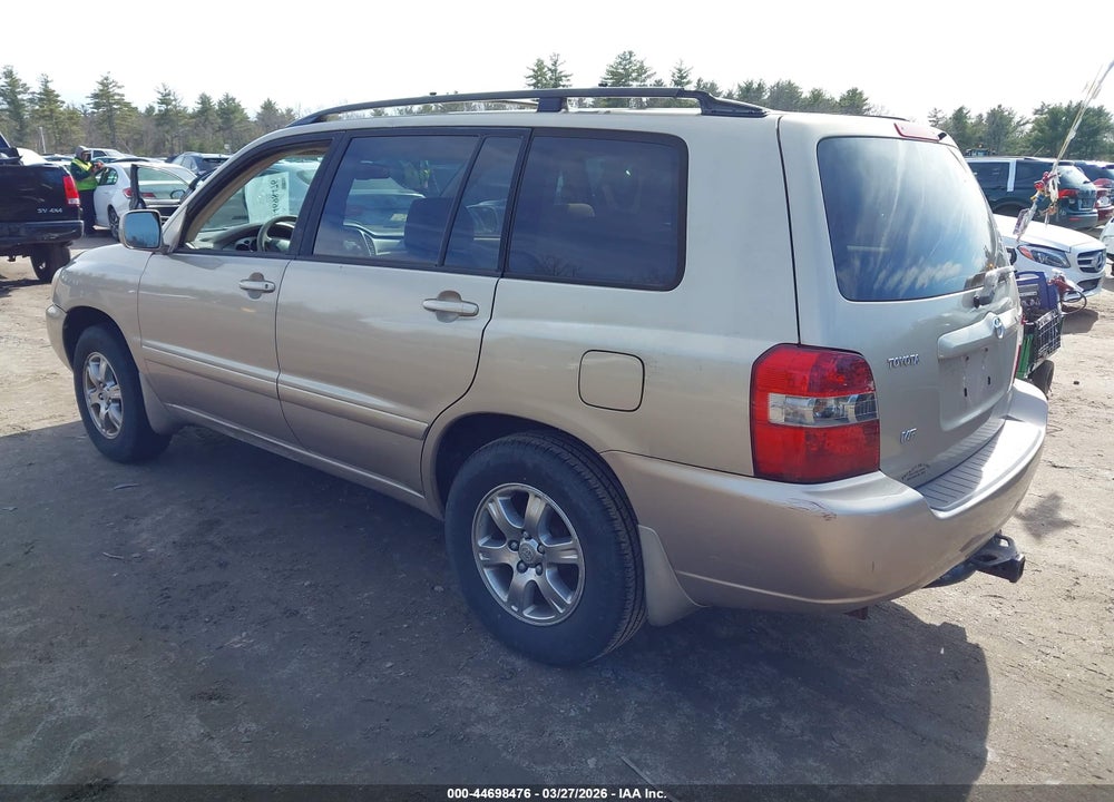 2005 TOYOTA HIGHLANDER V6 VIN: JTEDP21A150063529