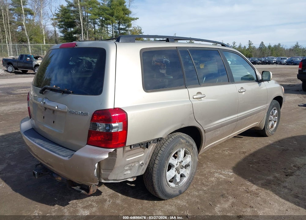 2005 TOYOTA HIGHLANDER V6 VIN: JTEDP21A150063529