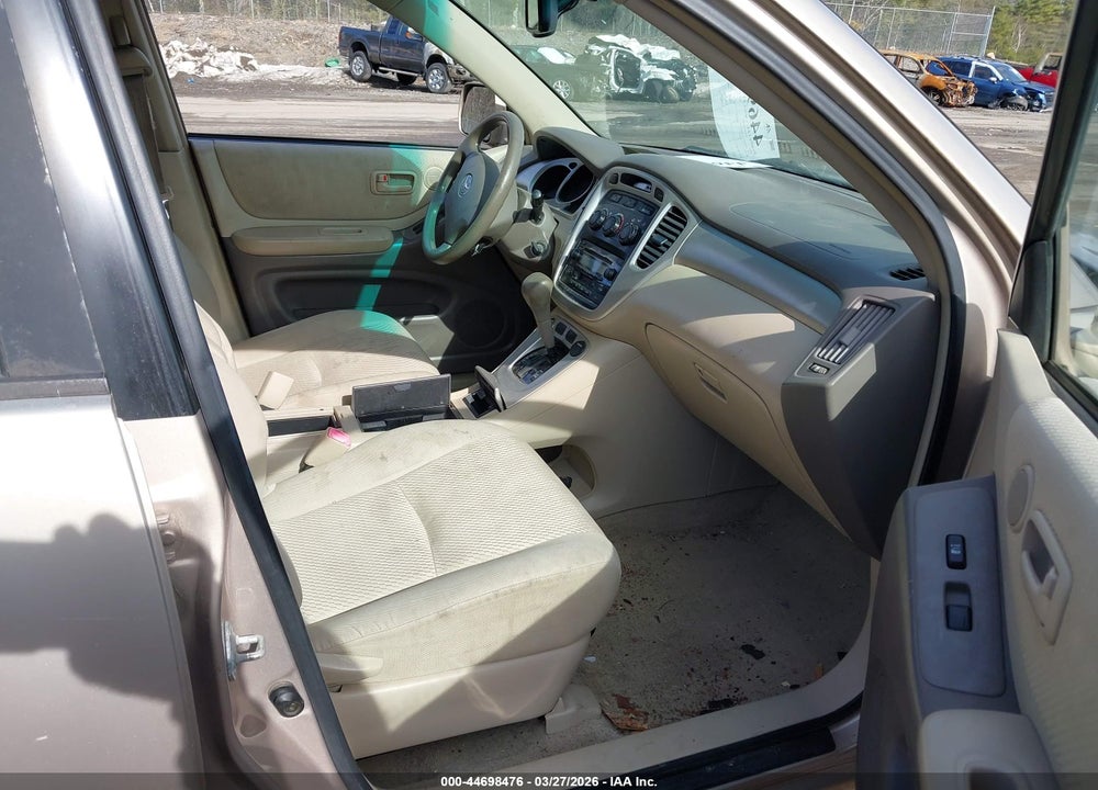 2005 TOYOTA HIGHLANDER V6 VIN: JTEDP21A150063529