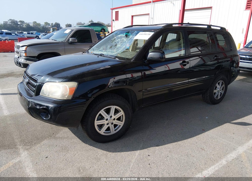 2006 TOYOTA HIGHLANDER VIN: JTEGD21A260140478