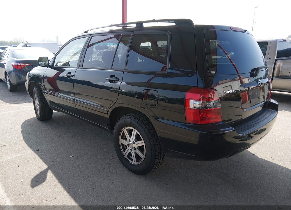 2006 TOYOTA HIGHLANDER VIN: JTEGD21A260140478