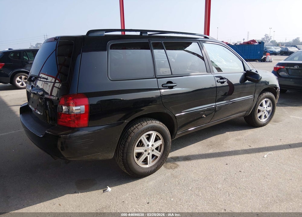 2006 TOYOTA HIGHLANDER VIN: JTEGD21A260140478