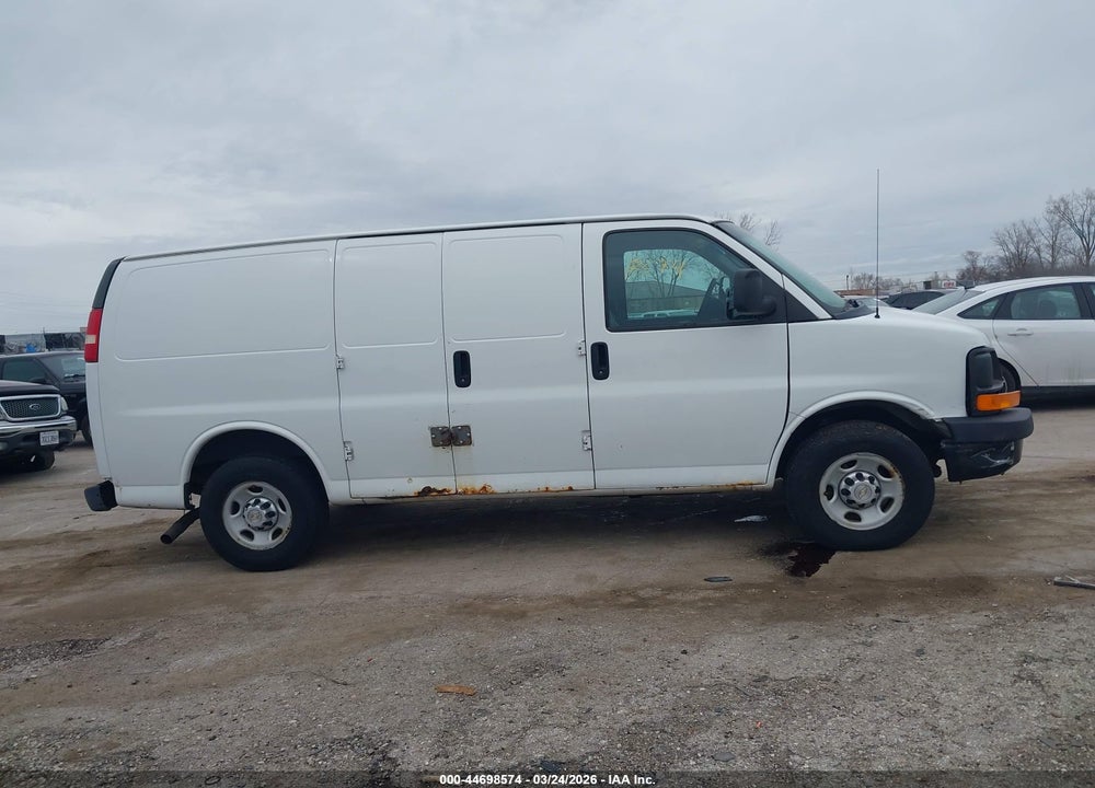 2013 CHEVROLET EXPRESS 3500 WORK VAN VIN: 1GCZGTCA7D1161907