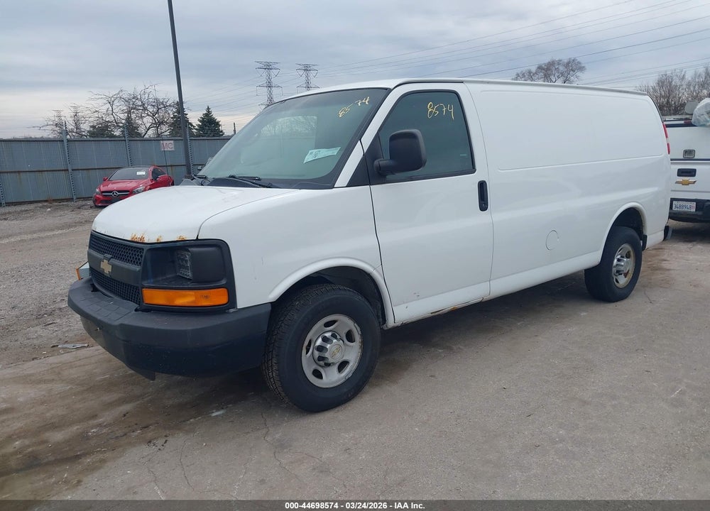 2013 CHEVROLET EXPRESS 3500 WORK VAN VIN: 1GCZGTCA7D1161907