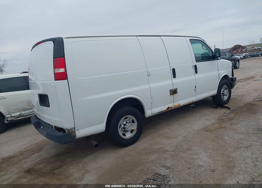 2013 CHEVROLET EXPRESS 3500 WORK VAN VIN: 1GCZGTCA7D1161907