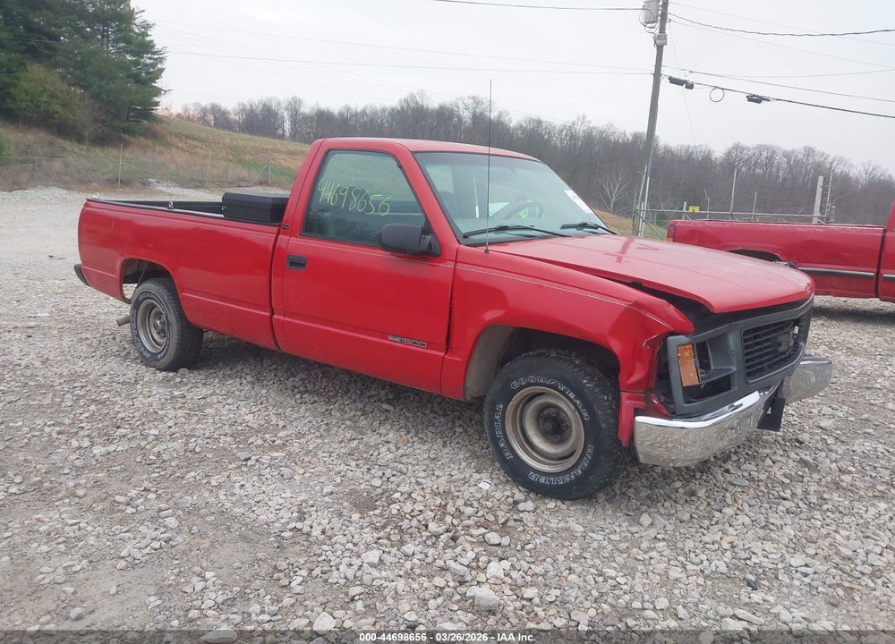 1998 GMC SIERRA 1500 SL WIDESIDE VIN: 1GTEC14WXWZ507851