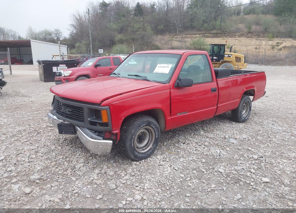 1998 GMC SIERRA 1500 SL WIDESIDE VIN: 1GTEC14WXWZ507851