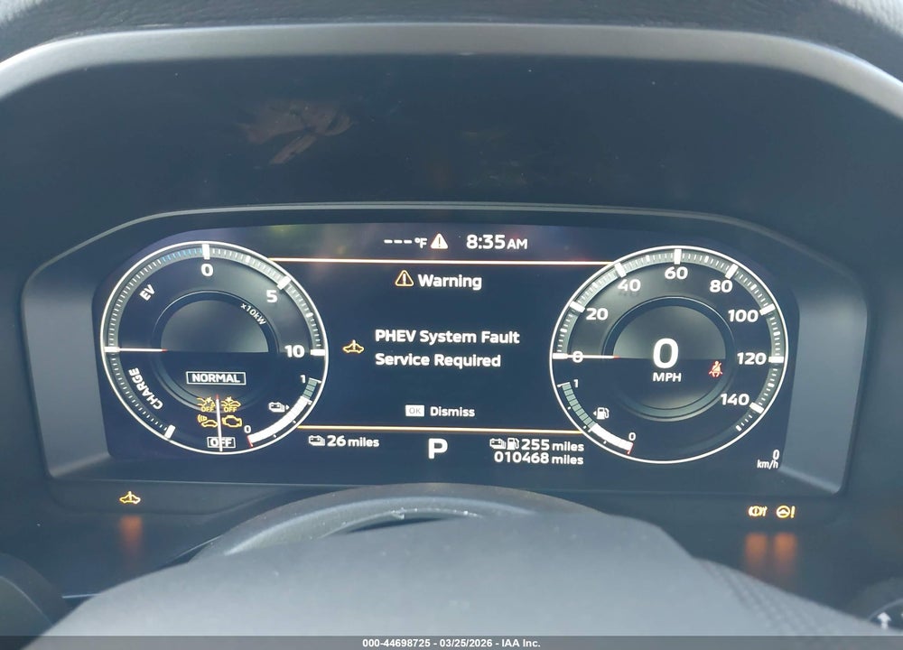 2025 MITSUBISHI OUTLANDER PHEV SEL BLACK EDITION/SEL PLATINUM EDITION/SEL S-AWC VIN: JA4T5WA99SZ002112