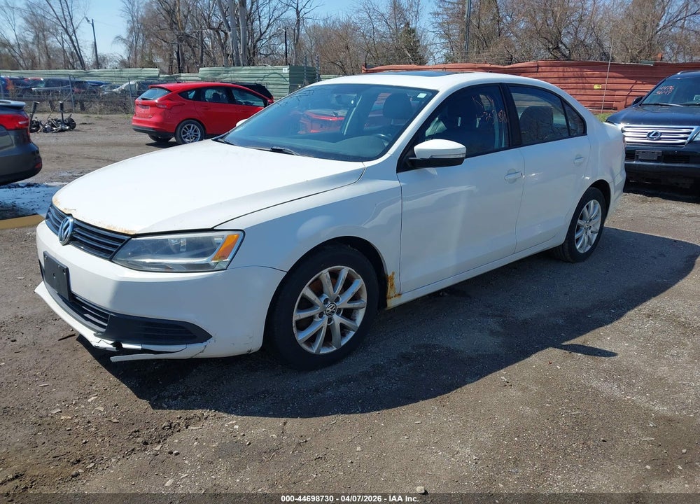 2011 VOLKSWAGEN JETTA 2.5L SE VIN: 3VWDZ7AJ4BM358870