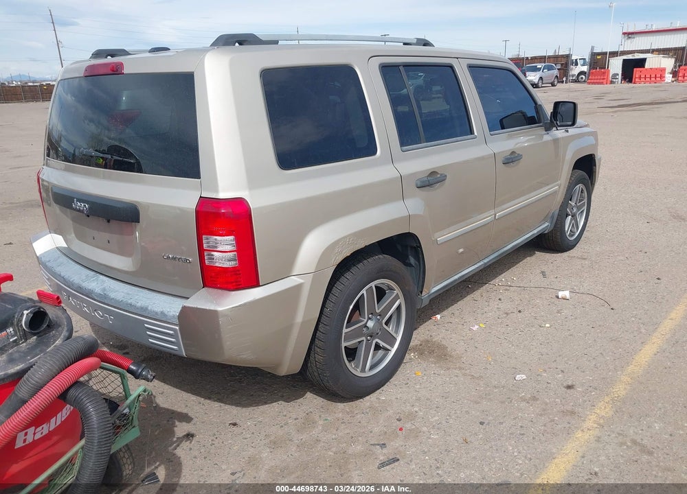 2009 JEEP PATRIOT LIMITED VIN: 1J4FT48B29D114130