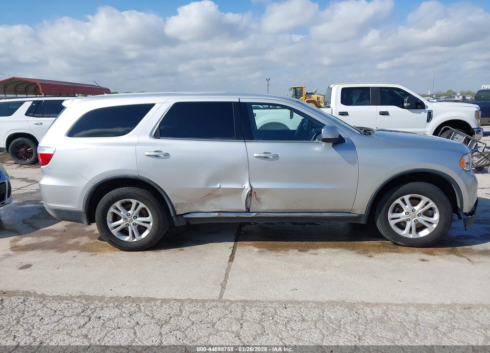 2012 DODGE DURANGO SXT VIN: 1C4RDHAG9CC308342