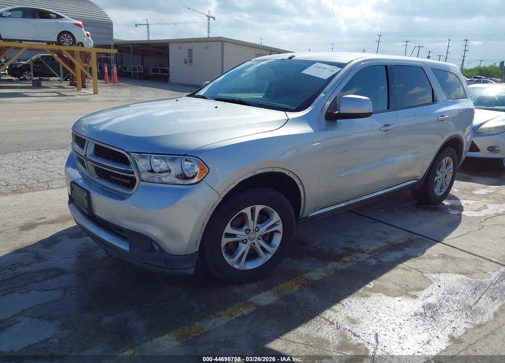 2012 DODGE DURANGO SXT VIN: 1C4RDHAG9CC308342