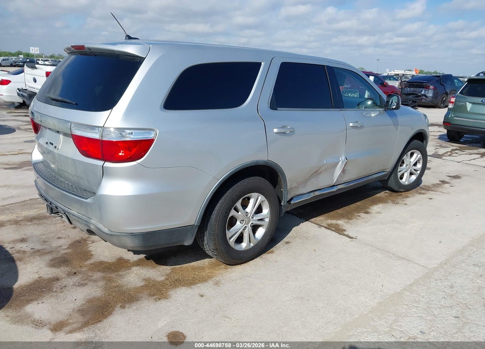 2012 DODGE DURANGO SXT VIN: 1C4RDHAG9CC308342