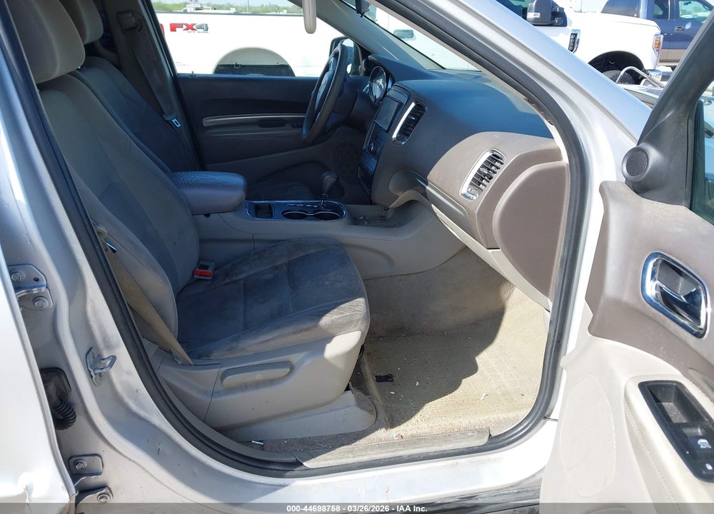 2012 DODGE DURANGO SXT VIN: 1C4RDHAG9CC308342