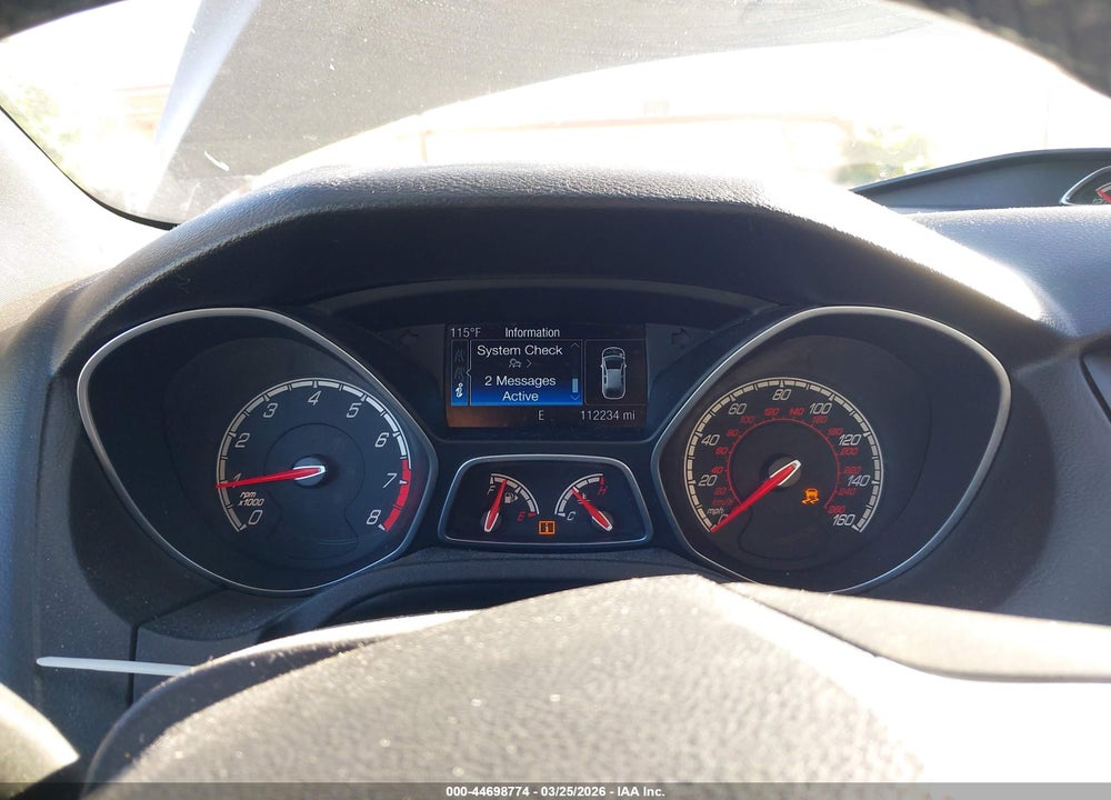 2014 FORD FOCUS ST VIN: 1FADP3L97EL254731