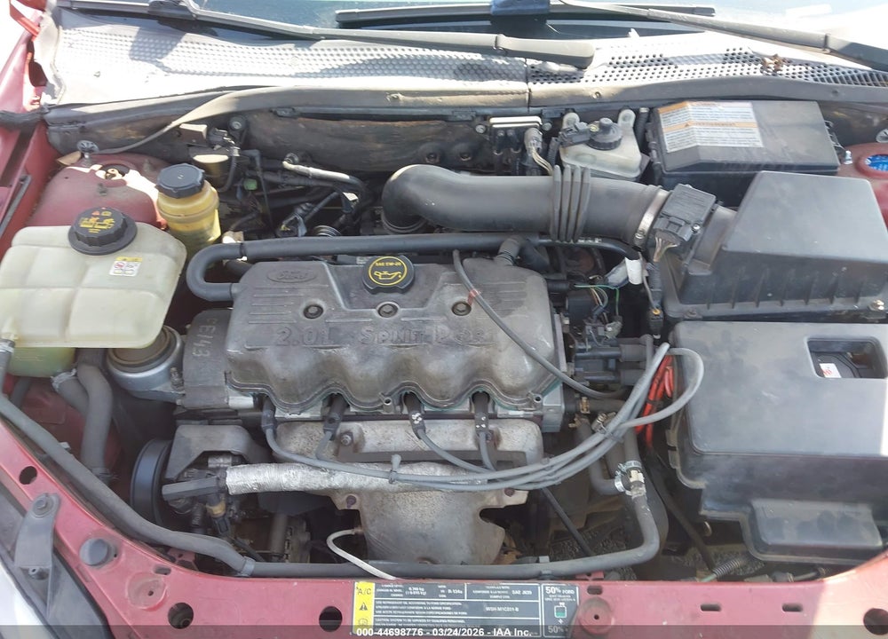 2001 FORD FOCUS SE VIN: 1FAFP34P61W209004