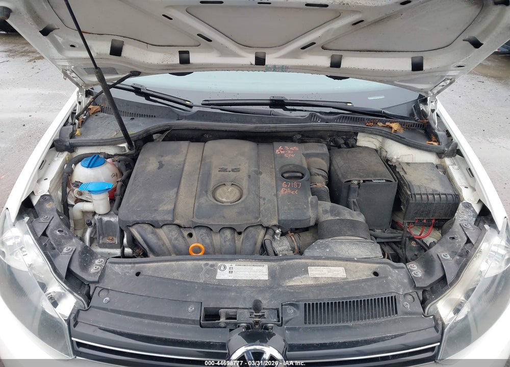 2012 VOLKSWAGEN JETTA SPORTWAGEN 2.5L SE VIN: 3VWPP7AJ8CM712572