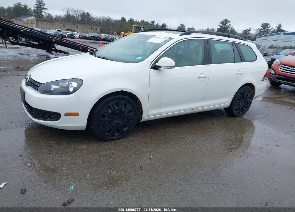 2012 VOLKSWAGEN JETTA SPORTWAGEN 2.5L SE VIN: 3VWPP7AJ8CM712572