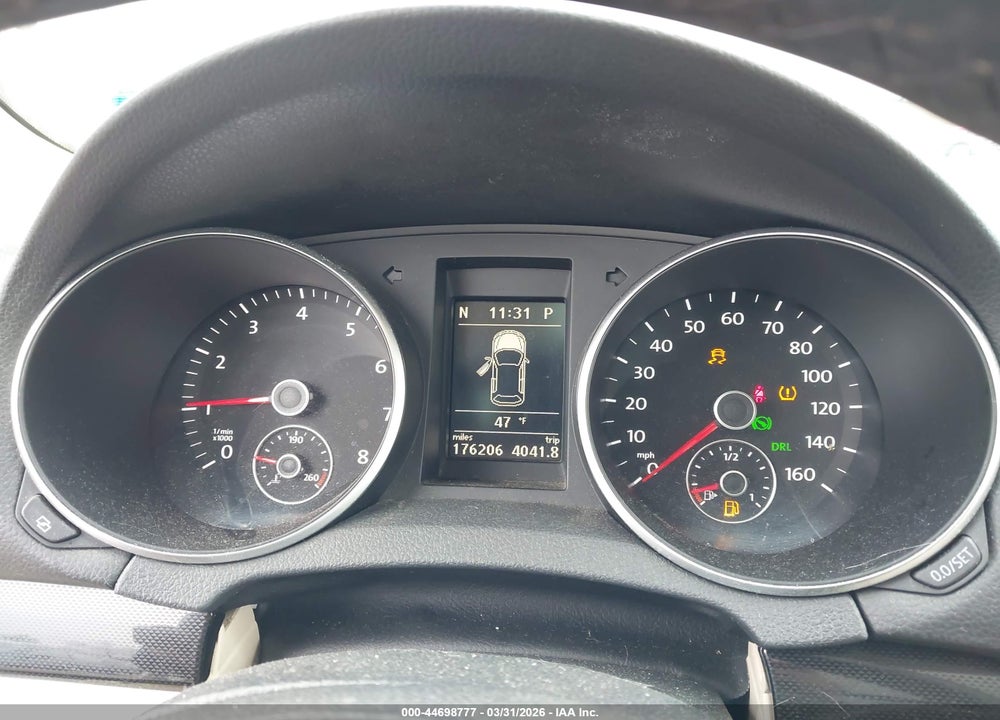 2012 VOLKSWAGEN JETTA SPORTWAGEN 2.5L SE VIN: 3VWPP7AJ8CM712572