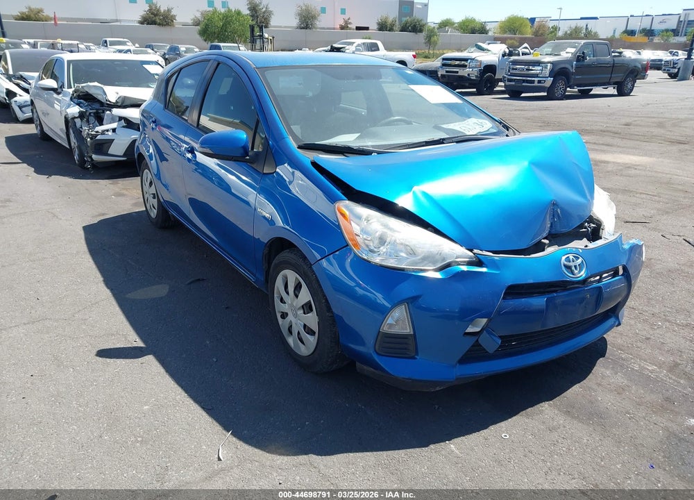 2012 TOYOTA PRIUS C THREE VIN: JTDKDTB3XC1514765