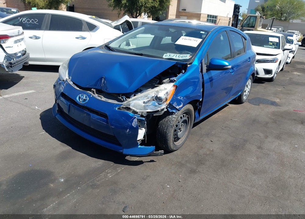 2012 TOYOTA PRIUS C THREE VIN: JTDKDTB3XC1514765