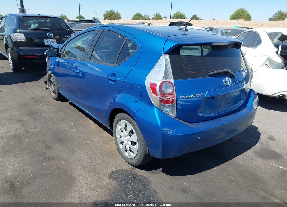 2012 TOYOTA PRIUS C THREE VIN: JTDKDTB3XC1514765