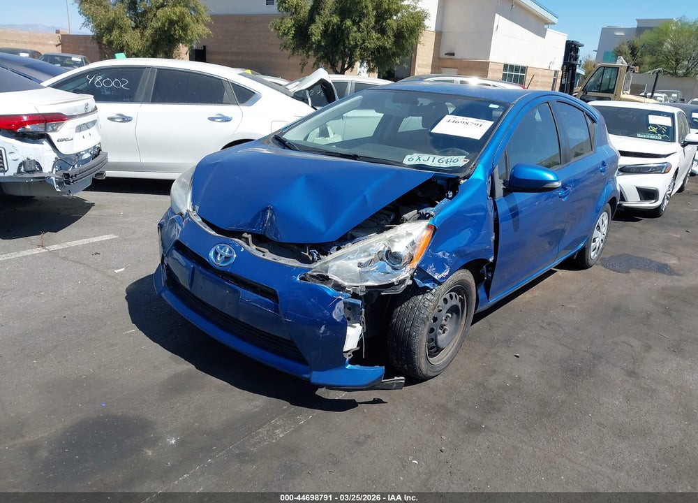 2012 TOYOTA PRIUS C THREE VIN: JTDKDTB3XC1514765