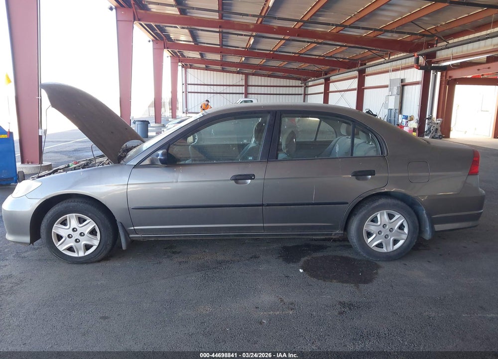 2005 HONDA CIVIC VP VIN: 2HGES16315H562856