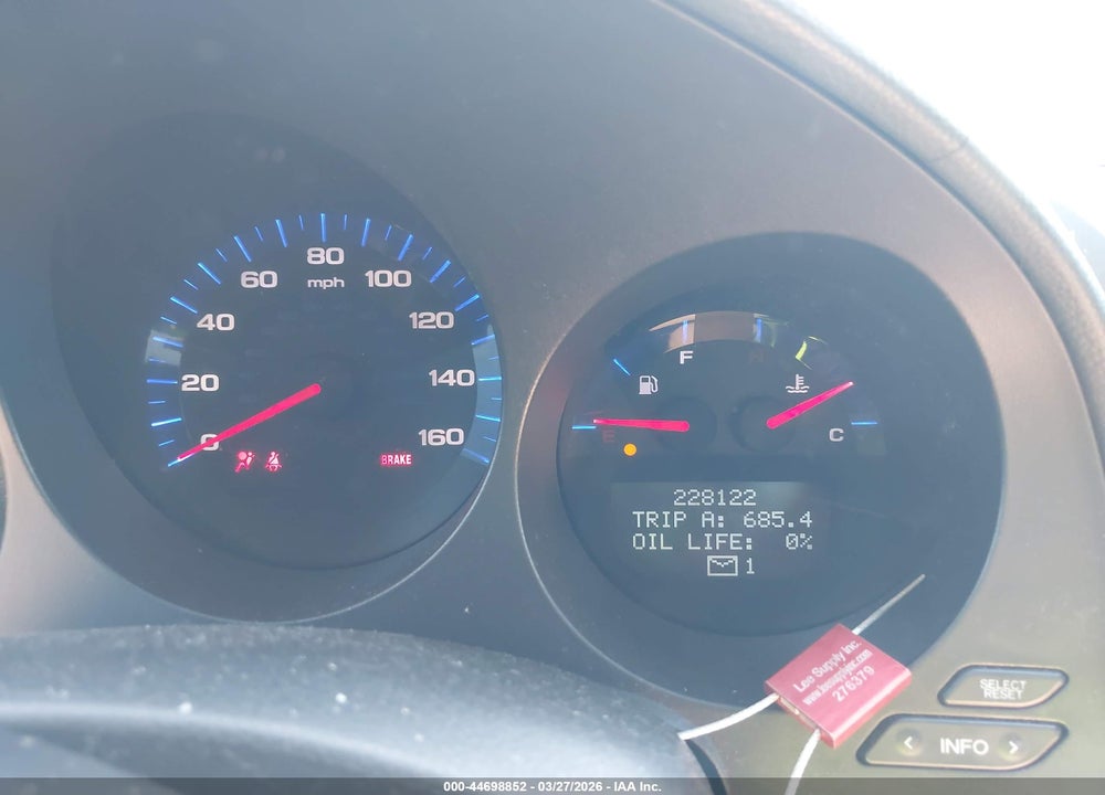 2005 ACURA TL VIN: 19UUA66275A037415