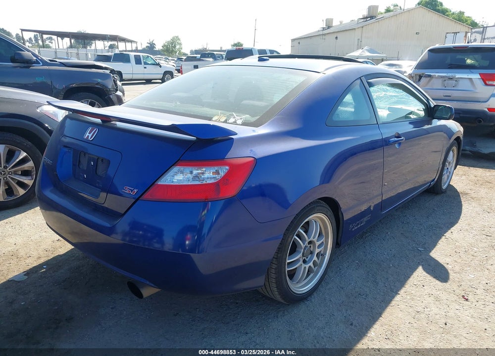 2008 HONDA CIVIC SI VIN: 2HGFG21548H700835