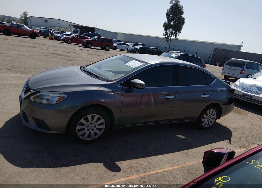 2017 NISSAN SENTRA S VIN: 3N1AB7AP8HY392099