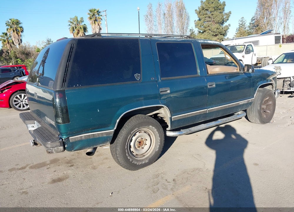 1995 CHEVROLET TAHOE K1500 VIN: 1GNEK13K6SJ362180