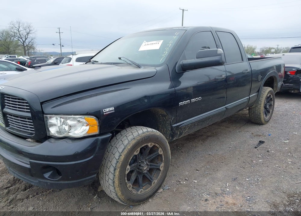 2004 DODGE RAM 1500 SLT/LARAMIE VIN: 1D7HU18D24S788705
