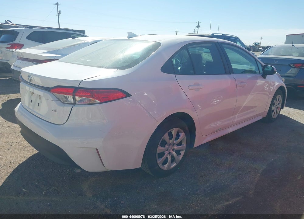 2024 TOYOTA COROLLA LE VIN: 5YFB4MDE9RP111787