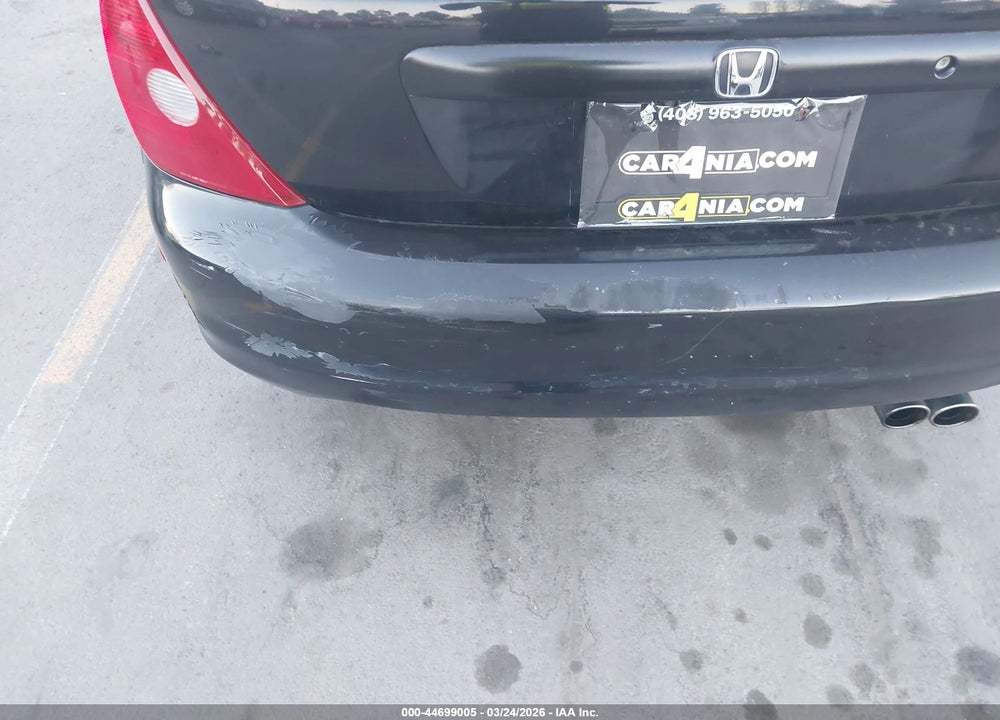 2003 HONDA CIVIC SI VIN: SHHEP33543U404739