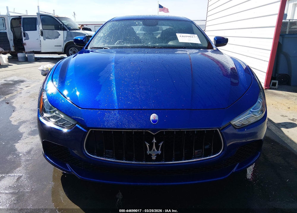 2017 MASERATI GHIBLI VIN: ZAM57XSL4H1248772