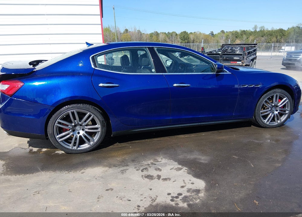 2017 MASERATI GHIBLI VIN: ZAM57XSL4H1248772