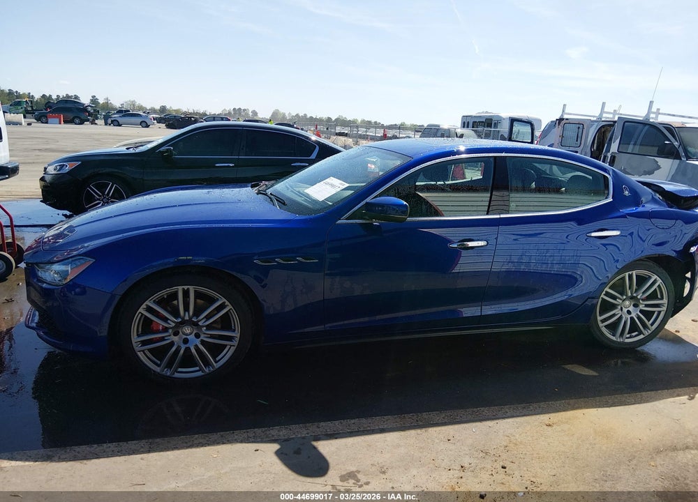 2017 MASERATI GHIBLI VIN: ZAM57XSL4H1248772